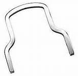 Sissy Bar Upright Short Rail Style - Fits All '84 & Later Softails - 52737-94A - Retrò Bike CT