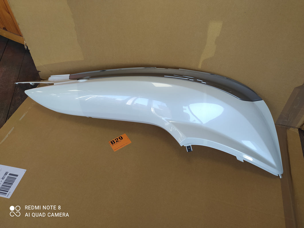 Fianchetto dx Honda SH125i '09-'12 (Bianco Perla) Honda