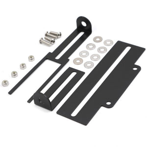 RRSEND NUMBER PLATE BRACKET BLK - Retrò Bike CT