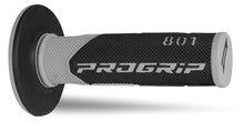 Carica l&#39;immagine nel visualizzatore di Gallery, Manopole Cross  &quot;Dual Density &quot;Grigio/Nero - PROGRIP
